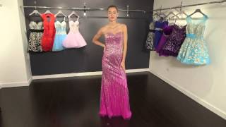 Sweetheart Floor Length Prom Dress 88302  Jovani [upl. by Ssej738]