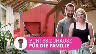 Spektakulärer Umbau junge Familie baut alte Scheune aus und macht sie bunt  ARD Room Tour [upl. by Andonis]