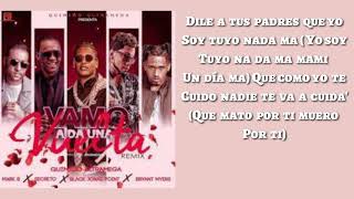 Una Vuelta  Remix Letra Bryant Myers❌Quimico Ultramega❌Secreto❌Black Point❌Mark B [upl. by Keligot]