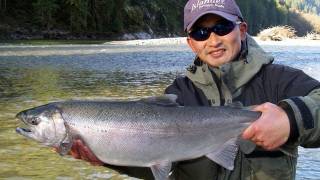 Fishing with Rod Late season coho salmon [upl. by Alik465]