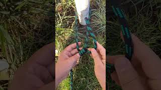 How to tie a rope properly knot knottingtechniques rope knotting [upl. by Atilef]