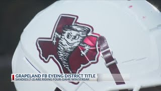 Grapeland Sandies get ready for district showdown with Lovelady [upl. by Ahserb]