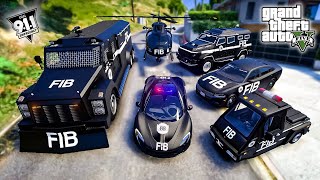 Stealing SECRET FIB CARS in GTA 5 [upl. by Mast]