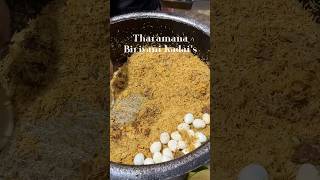 Top 3 Tharamana Biriyani Kadai’s at Chennai👌🔥 shorts [upl. by Inittirb]