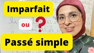 Limparfait ou le passé simple ne faites plus lerreur لا تخطئ بعد اليوم [upl. by Nnyled]