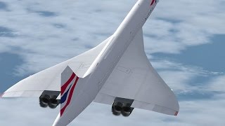 Concorde flight Harare Zimbabwe [upl. by Belcher]