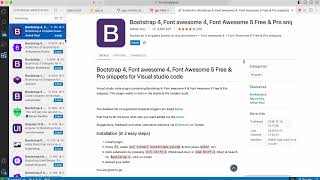How to Install Bootstrap in Visual Studio Code  Test amp Run Bootstrap [upl. by Gass]