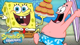 SpongeBobs Summer Krabby Patty Cookout 🍔  25 Minute Compilation  ​SpongeBobOfficial [upl. by Elockin]