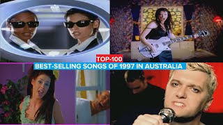 Top 100 BestSelling Songs of 1997 in Australia [upl. by Yrag]