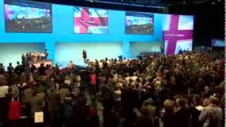 Labour conference ends with Jerusalem rendition [upl. by Areehs]