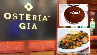 Ciao An AUTHENTIC ITALIAN Restaurant OSTERIA GIA Plaza Indonesia Jakarta food foodreview [upl. by Glenden]