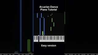 Aruarian dance Pianonujabesihavenoenemiessamuraichamplooeasypianotutorialnoenemiesvinlandsaga [upl. by Oigroeg]