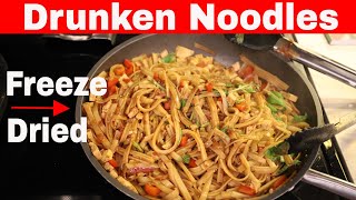 Freeze Dried Drunken Noodles  Pad Kee Mao freezedriednoodles [upl. by Iah]