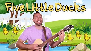 Five Little Ducks  Preschool Songs for Learning  Counting  Music Lesson for Kids  Major amp Minor [upl. by Britt]