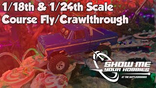 118th amp 124th CRAWLER COURSE FlyCrawlthrough  Show Me Your Hobbies at The Battlegrounds [upl. by Nuahsyar]