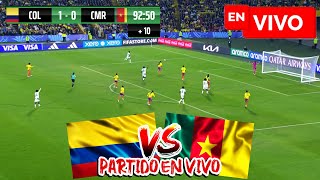 🔴 COLOMBIA VS CAMERUN EN VIVO Y EN DIRECTO  COPA MUNDIAL FEMENINO SUB20 EN VIVO [upl. by Ocirne]