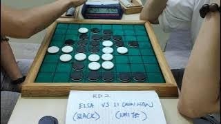 20230604 Singapore National Othello Championship Round 2 Elsa Vs Li Chun Wan [upl. by Retloc]