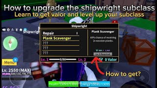 How to upgrade you SHIPWRIGHT SUBCLASS in 60 SECONDS 🔨 Part2 [upl. by Attirehs649]