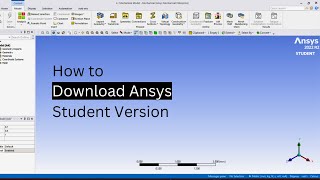 How to Download ANSYS Student  Engineering Solutions [upl. by Dalston]