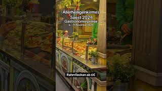 Gastronomiepreise Allerheiligenkirmes Soest 2024 soest kirmes soeckchentv [upl. by Lorrimor239]