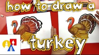 How To Draw A Turkey [upl. by Yreneh]