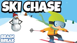 Ski Chase  Winter Brain Break  GoNoodle  Just Dance [upl. by Atnicaj]