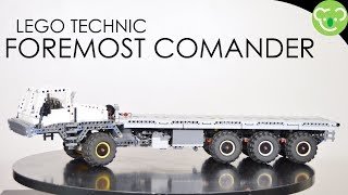 Foremost Commander TriAxle 8x8 Oilfield truck  MOC Lego Technic with SBrick [upl. by Ledda]