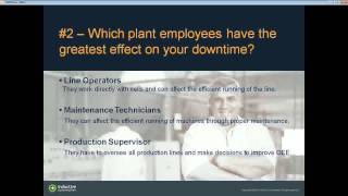 How to Reduce Downtime amp Raise OEE [upl. by Neeruam79]