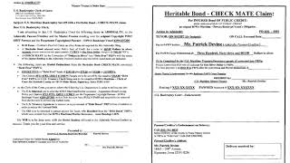 Heritable Bond  Check Mate Claim [upl. by Eilrak]