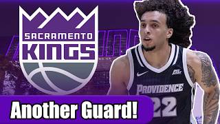 KINGS DRAFT ANOTHER GUARD  Devin Carter Drafted 13th Overall [upl. by Rosamond]