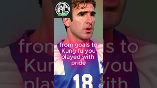 Eric Cantona The King’s Wild Football Legacy 👑⚽ Subscribe for more 👏🔔 futlore meme [upl. by Lenuahs991]