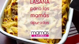 Lasaña fácil para las mamás apuradas [upl. by Attemaj]