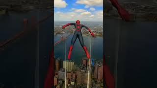 Marvels Spiderman 2 Webbed Suit Fall Damage spiderman 1000subscriber peterparker [upl. by Lanza]