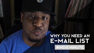 Why Every Artist Needs an Email List  IndieMinute [upl. by Ynaiffit]