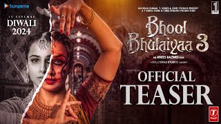 Bhool Bhulaiyaa 3 Official Teaser  Kartik Aaryan Vidya Balan Triptii DimriAnees Bazmee Concept [upl. by Lilian302]