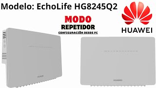 Como configurar GPON Huawei EchoLife HG8245Q2 como Access Point [upl. by Wivinia415]