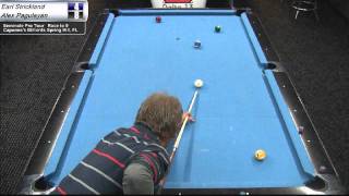 Earl Strickland vs Alex Pagulayan pt 2 at Capones Billiards on the Seminole Pro Tour [upl. by Anatlus]