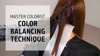 Colorance Hair Color Balancing Technique  Goldwell Education Plus [upl. by Moor867]