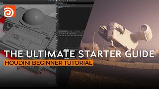 Houdini Beginner Tutorial  The Ultimate Starter Guide 3 Hours of free lessons [upl. by Oderfigis]