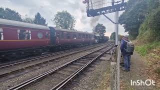 Severn Valley Railway Autumn Steam Gala Footage From Bridgnorth [upl. by Danby]