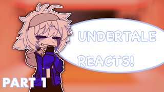 Undertale reacts to eachother  Part 1 [upl. by Nigle943]