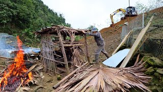 Build a large farm with an area of ​​10000 square meters  demolition  fence chicken coop [upl. by Anoed]