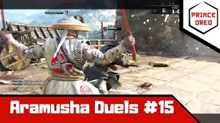 Blockading Warden Zones Aramusha Duel 15 For Honor Gameplay [upl. by Kcuhc]