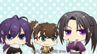 ENG SUBHakuouki Otogisoushi Episode 7 [upl. by Annahsad]