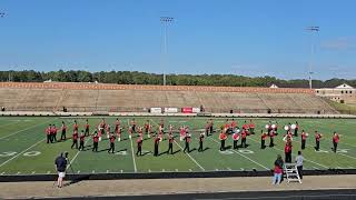 Northwest Alabama Marching Band competition 2023 Russellville Alabama [upl. by Adnahsal]