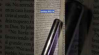 Levìtico 191114🙏 versiculodelabiblia versiculobiblico shortvideo [upl. by Bray409]