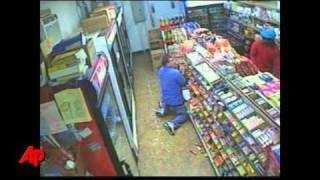 Raw Video Shootout With Store Robbers [upl. by Lydie]