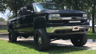 2002 Chevy Silverado 2500HD Duramax Diesel Straight Pipe HD [upl. by Merrilee566]