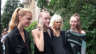 FASHION WEEK PARIS EXIT CHANEL [upl. by Jone]