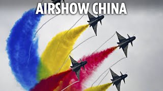 LIVE Fighter jets take to the sky on the opening day of Airshow China [upl. by Sitnerp]